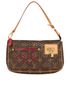 Perforated Pochette, front view